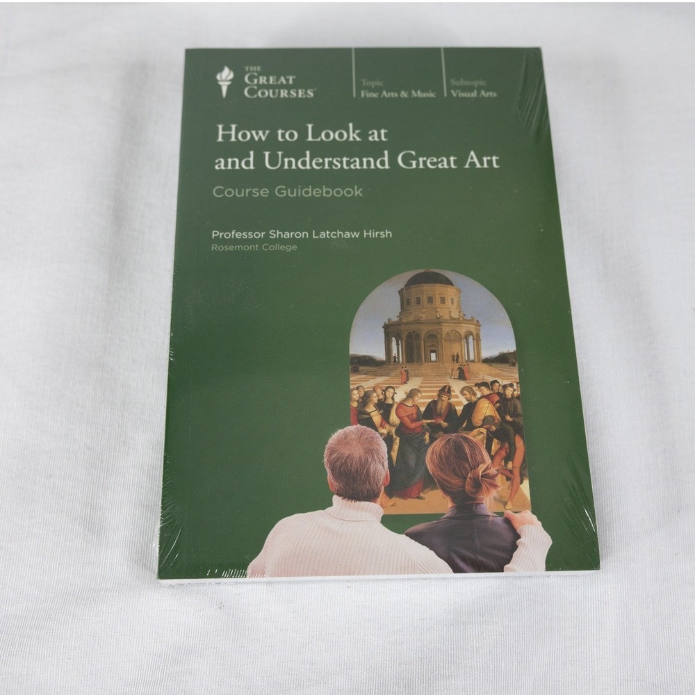 The Great Courses How to Look at and Understand Great Art New DVD guidebook Set